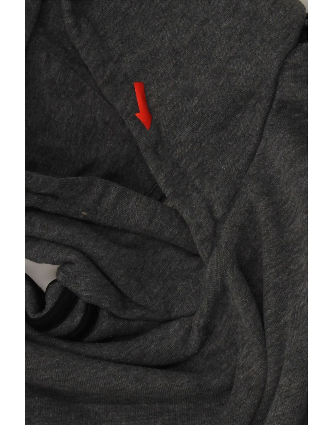 Adidas Pull à capuche pour homme Petit coton gris