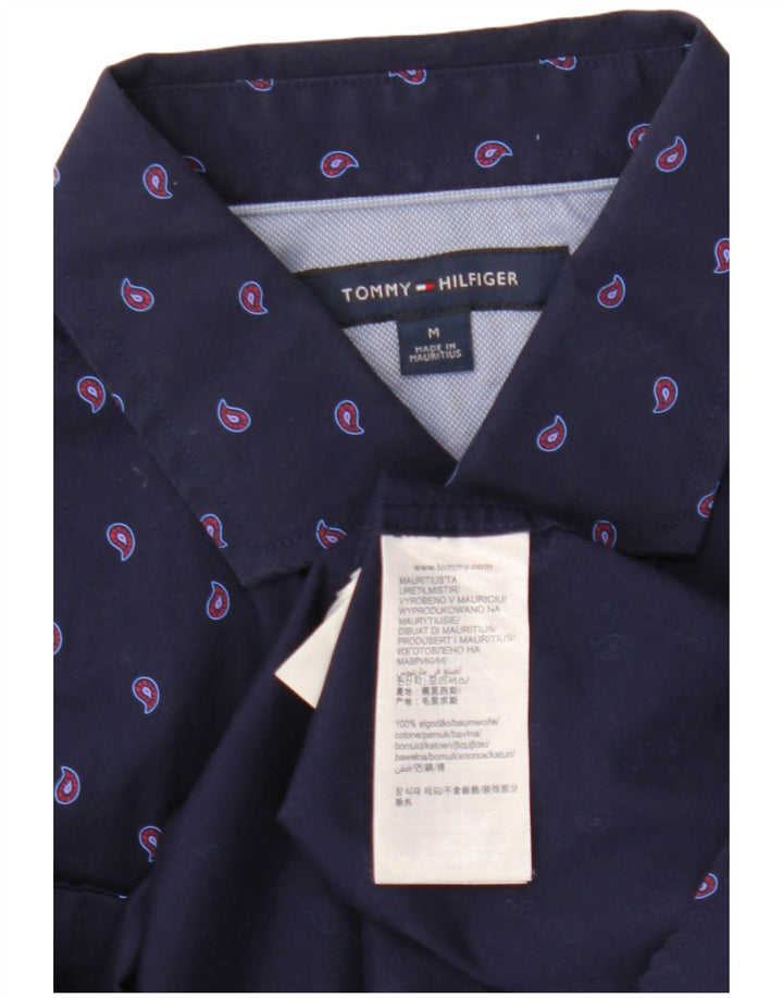 Tommy Hilfiger Chemise Homme Bleu Marine Moyen Paisley Coton