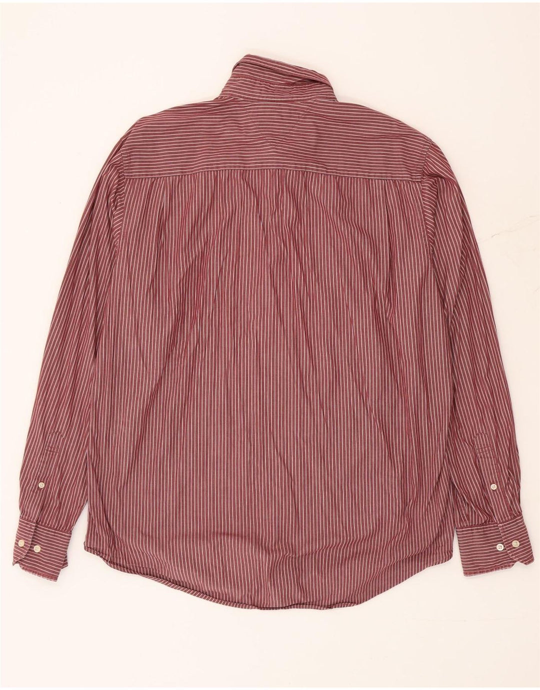 Tommy Hilfiger Chemise sur mesure pour homme à grandes rayures rouges