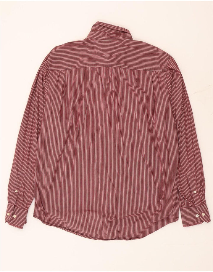 Tommy Hilfiger Chemise sur mesure pour homme à grandes rayures rouges