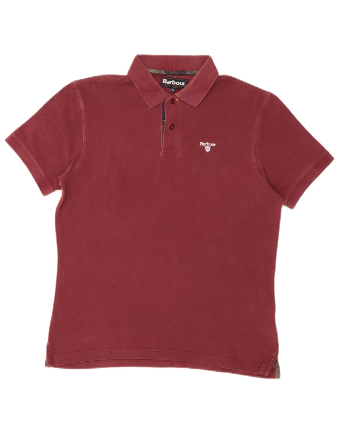 Barbour Polo Homme Bordeaux Moyen