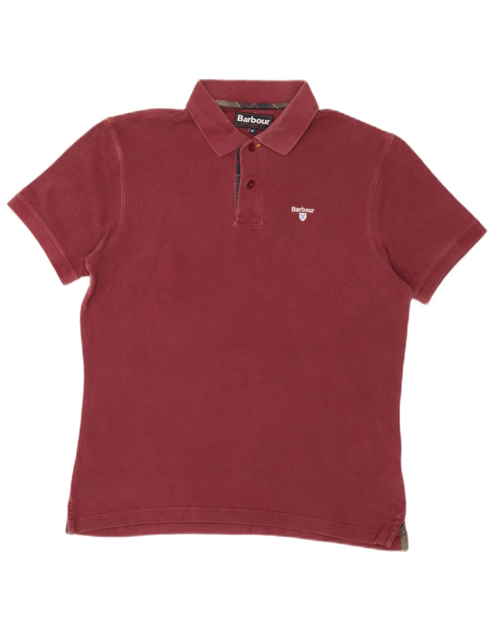 Barbour Polo Homme Bordeaux Moyen
