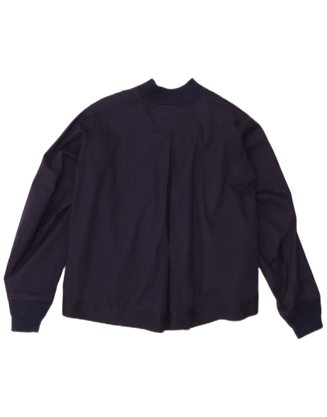 Roberto Collina Veste Bomber Homme UK 36 Petit Bleu Marine Coton