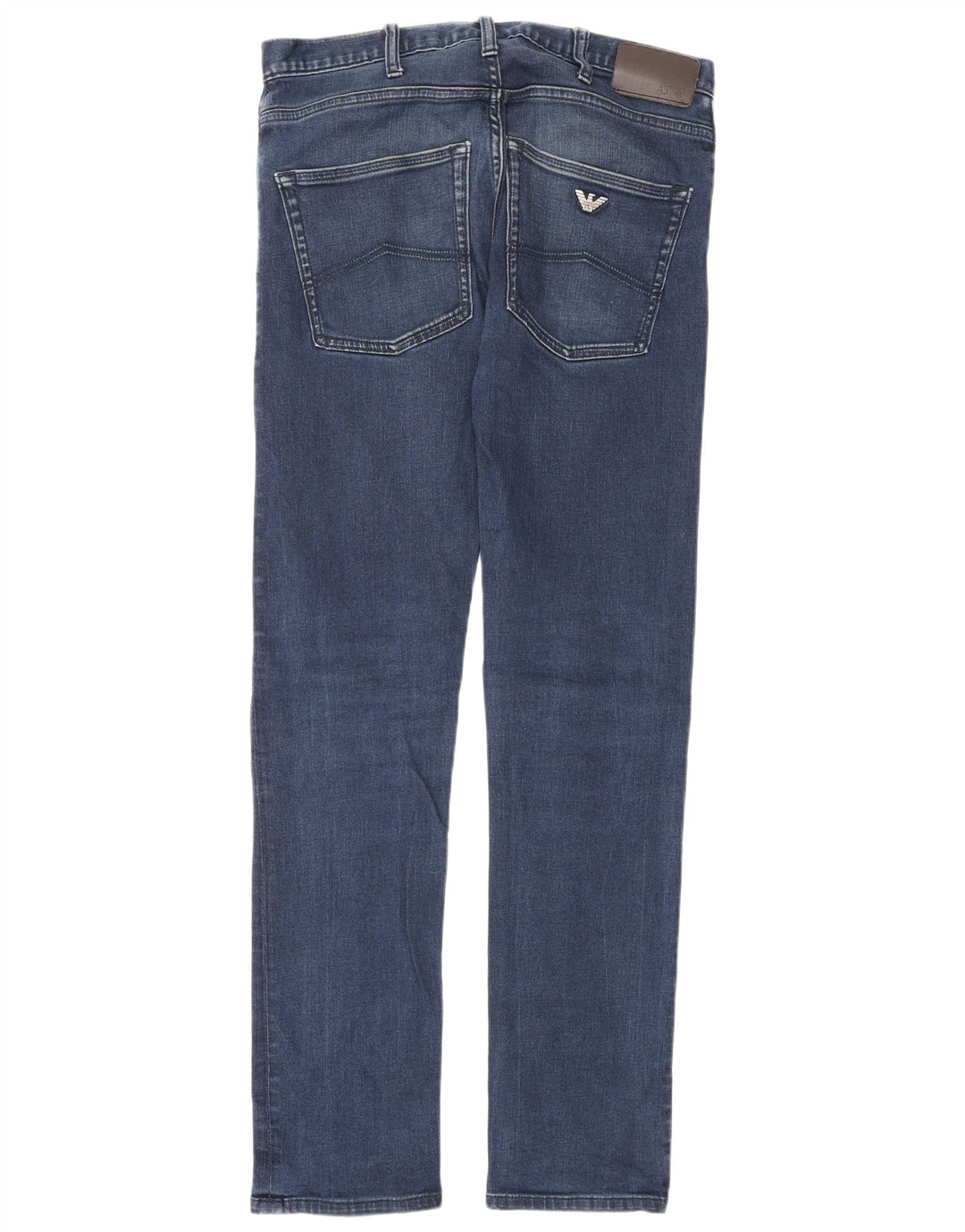 ARMANI Jean Slim Homme W30 L32 Bleu Coton