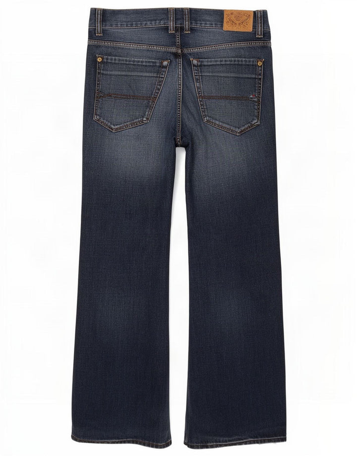 Tommy Hilfiger Jean Bootcut Homme W38 L29 Bleu Marine Coton