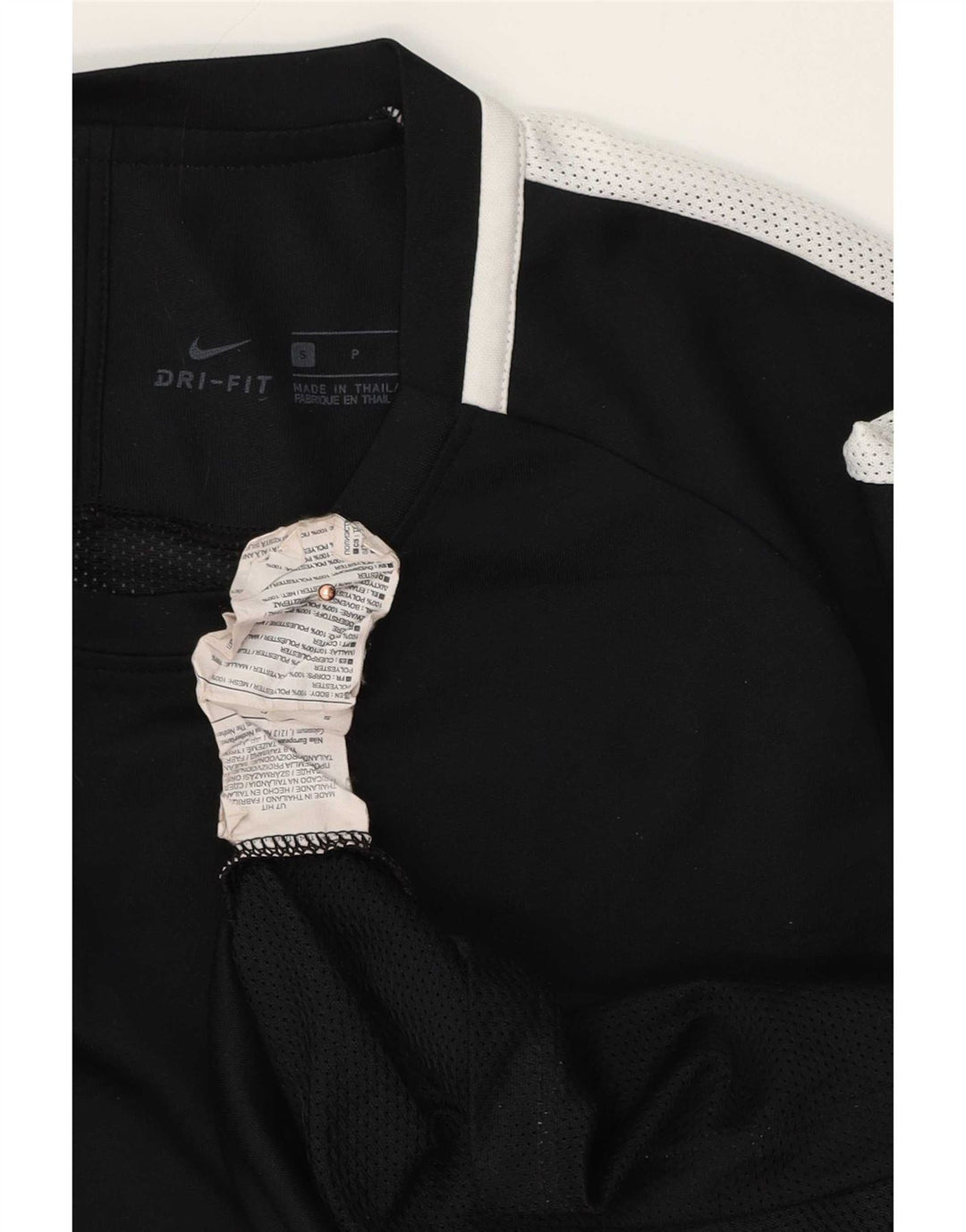 Nike Polo Dri Fit pour homme en polyester color block Taille S Noir