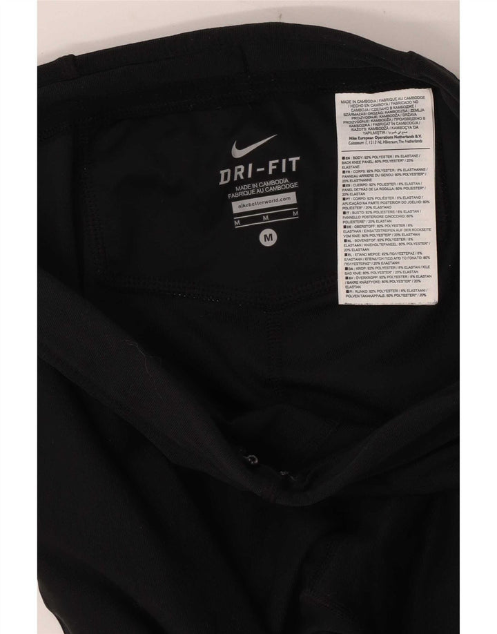 Legging Nike Dri Fit pour femme UK 12 Polyester noir moyen
