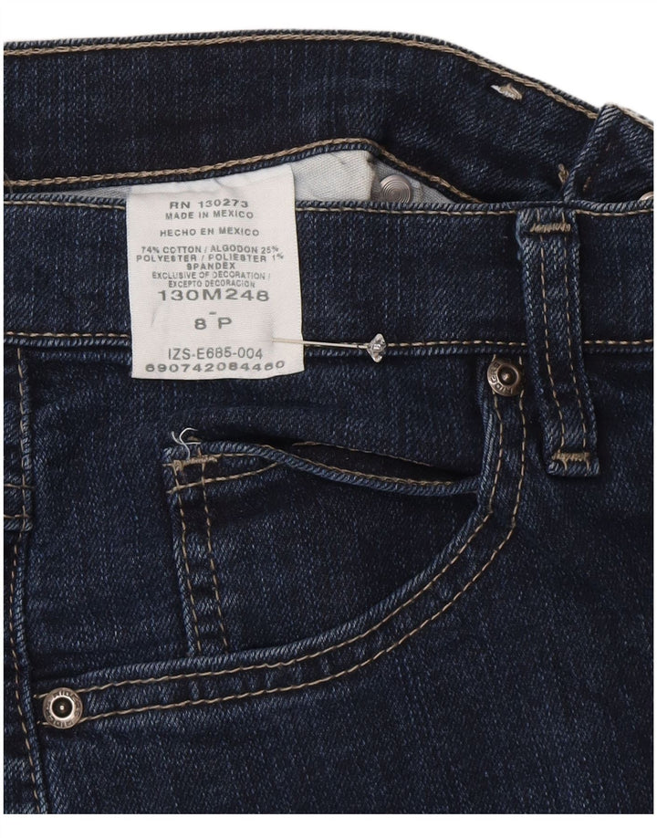 Lee Jean droit pour femme US 8 Medium W28 L30 Bleu marine Coton