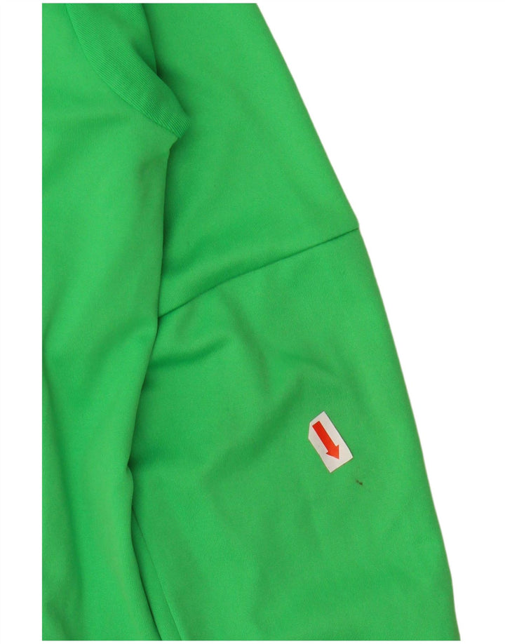 ADIDAS Garçon Manchester United Graphic Haut à manches longues 9-10 ans Vert