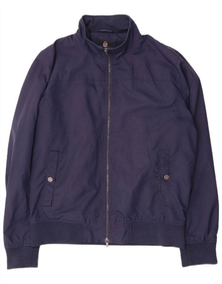 Dack's Veste Bomber Homme UK 44 2XL Bleu Marine Polyester