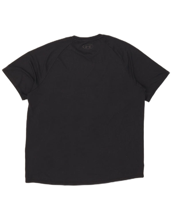Under Armour T-Shirt Homme Haut Large Noir Moucheté