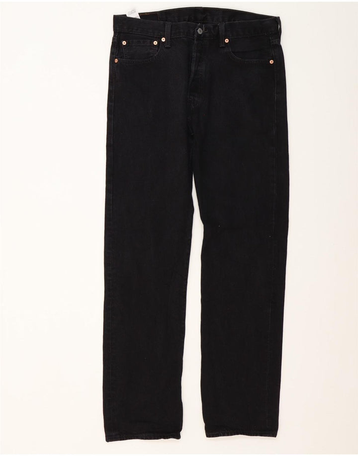 Levi's Jean Droit 501 Homme W34 L34 Noir Coton