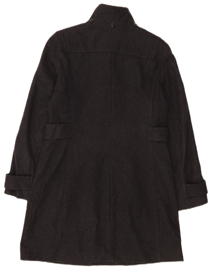 Nautica Duffle Coat Femme UK 44 Laine Noir Moyen