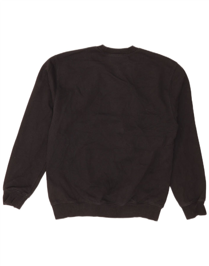 Carhartt Sweat-shirt graphique pour homme Petit coton noir