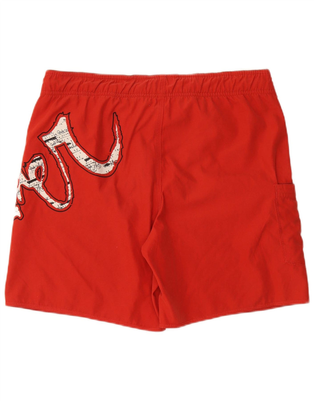 QUIKSILVER Short de Bain Graphique Homme Petit Rouge Polyester