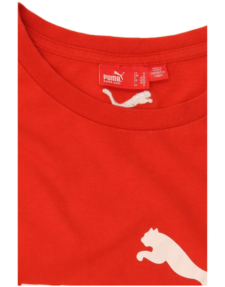 Puma Tee-Shirt Graphic Homme Rouge Moyen