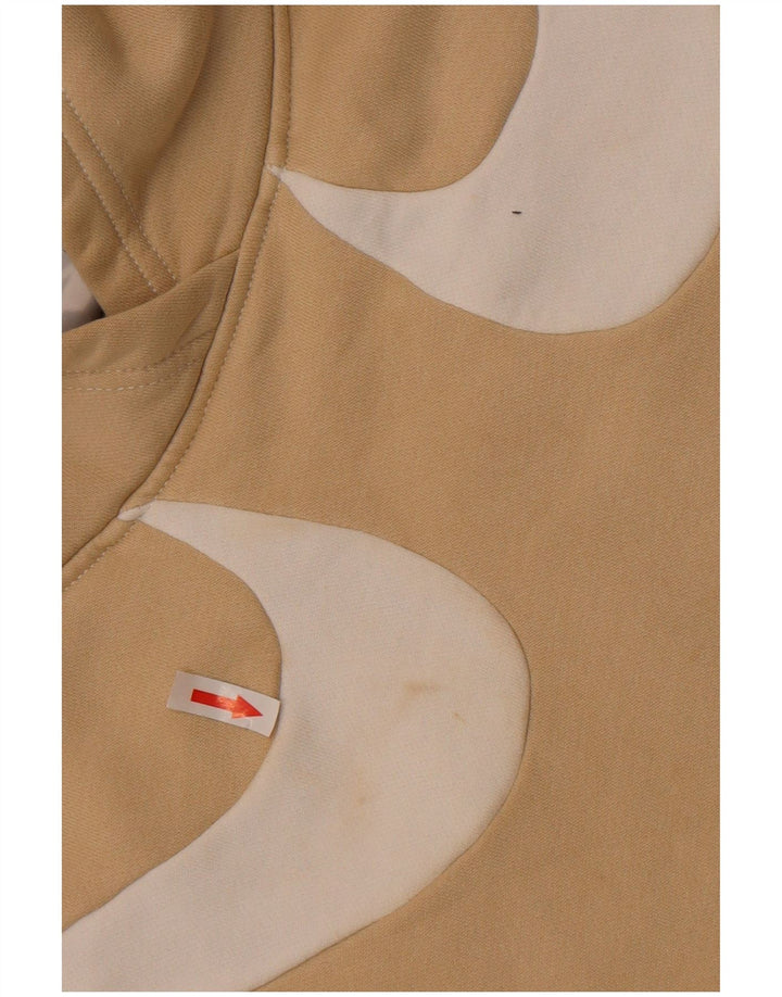 Nike Pull à capuche graphique pour homme Grand coton beige