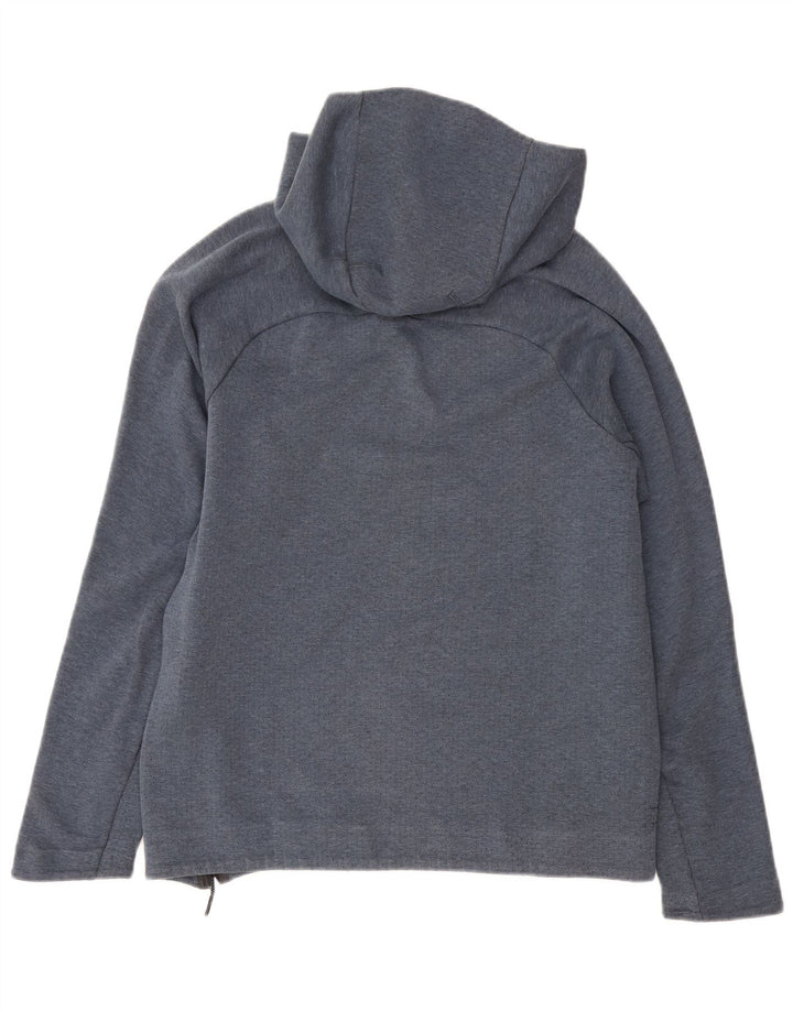 Nike Pull à capuche en coton bleu marine moyen pour homme