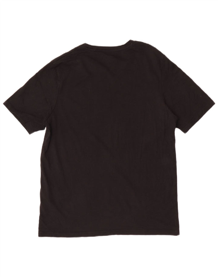 Jack & Jones T-Shirt Graphique Homme Noir Moyen Coton
