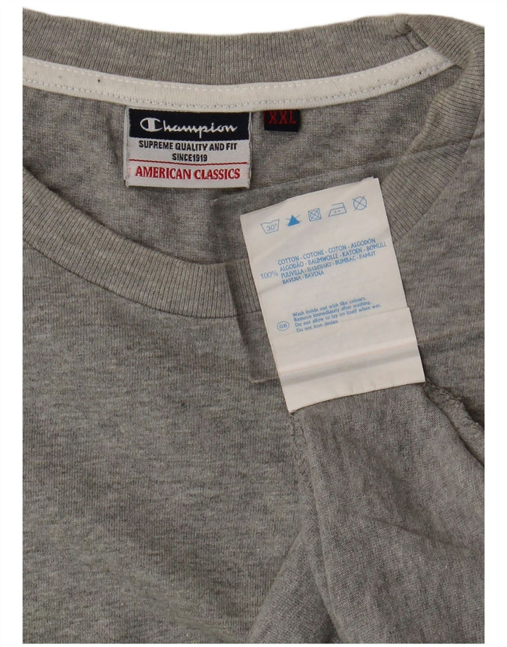 Champion Débardeur Femme UK 20 2XL Gris Moucheté Coton