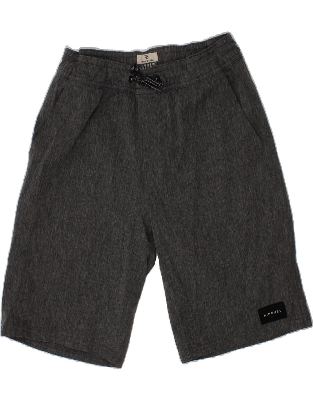 RIP CURL Boys Sport Shorts 6-7 Years  Grey Flecked Polyester Vintage Rip Curl and Second-Hand Rip Curl from Messina Hembry 