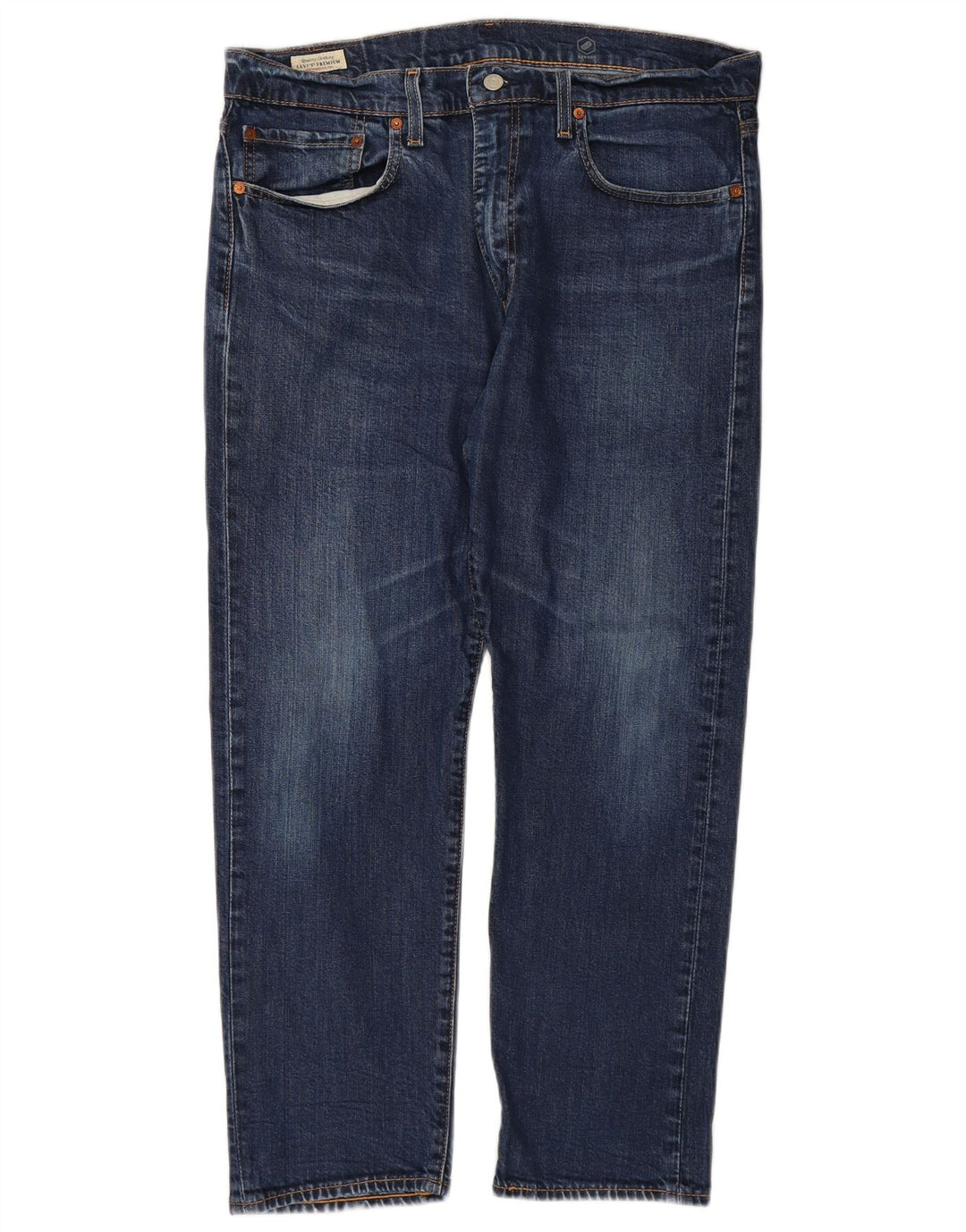 LEVI'S Jean Droit Homme W36 L27 Bleu Coton