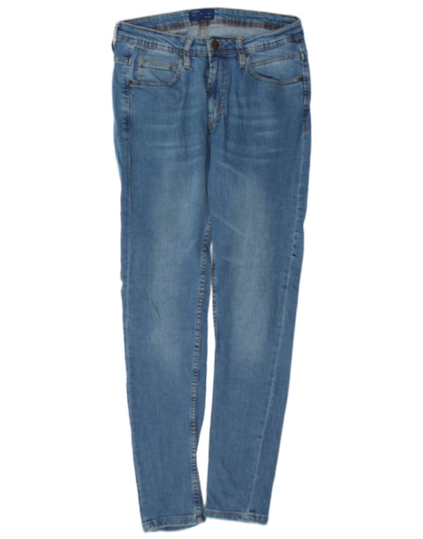 Zara Jean skinny pour homme EU 40 Medium W31 L30 Bleu Coton