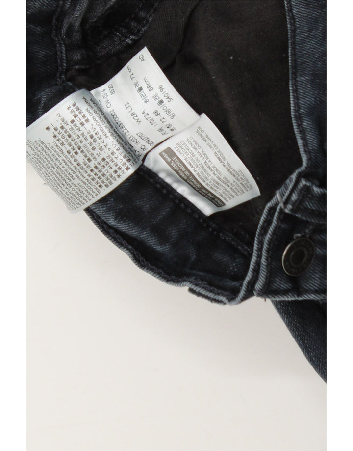 Levi's Jean Slim 522 Homme W28 L25 Bleu Marine Coton