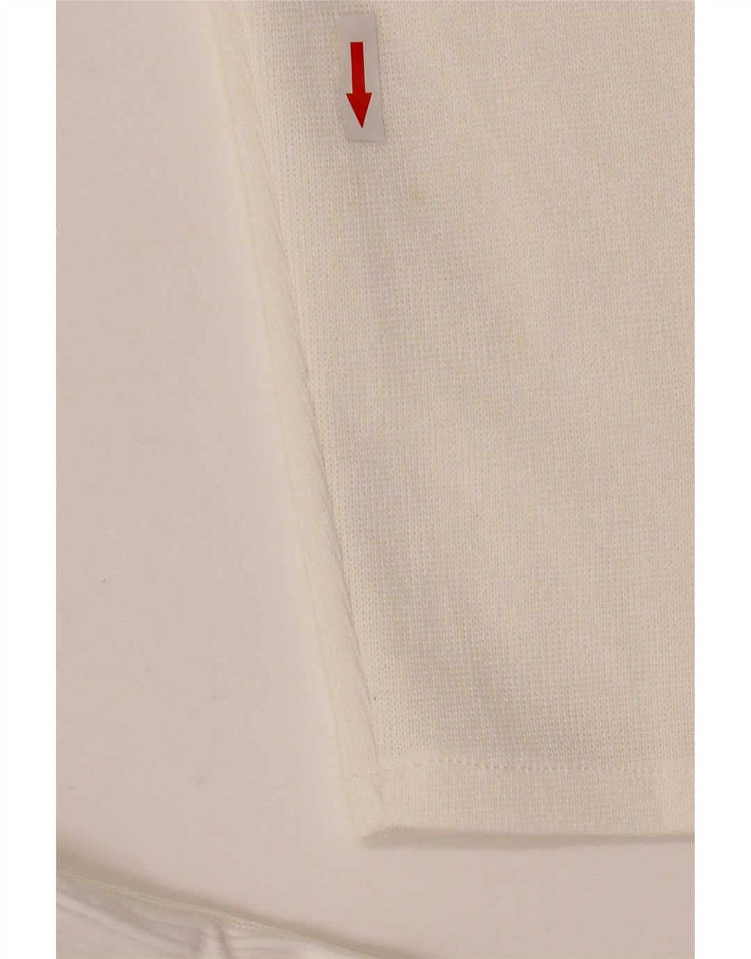 Zara Robe droite à manches longues pour femme UK 14 Polyester blanc moyen