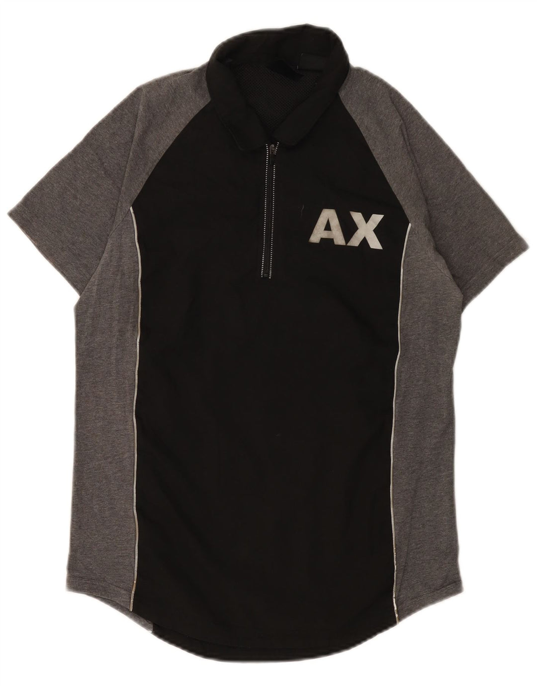 Armani Exchange Polo Graphique Homme Small Noir Colourblock