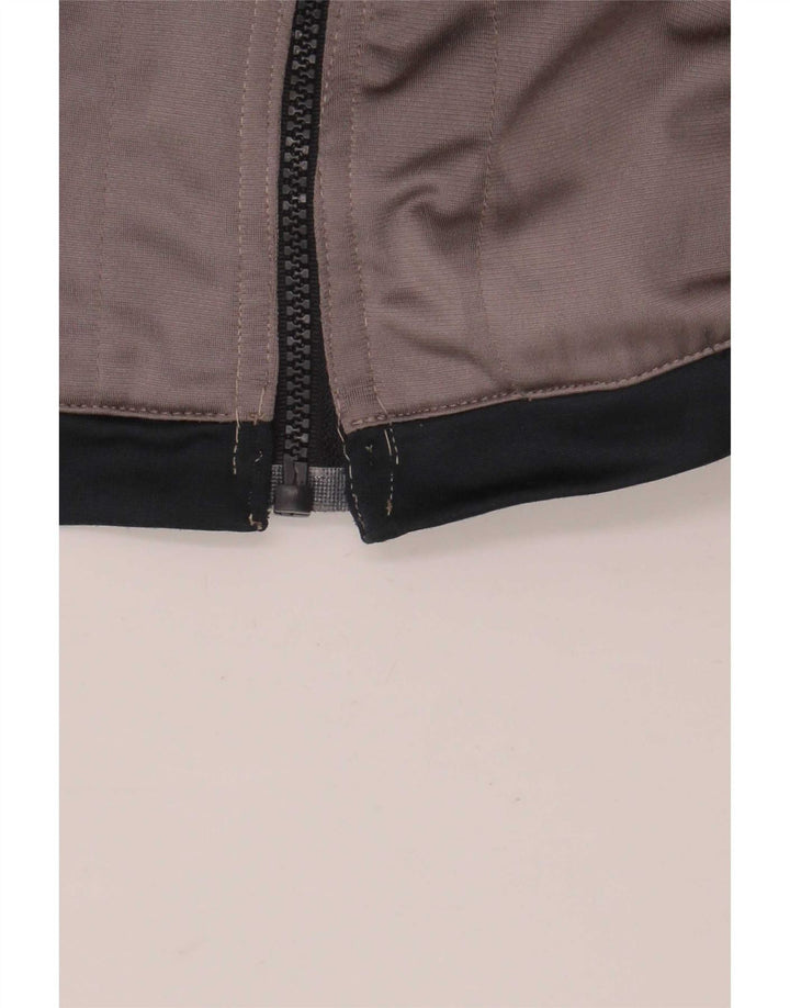 Diadora Veste de survêtement pour homme UK 48 2XL Gris Colorblock Polyester