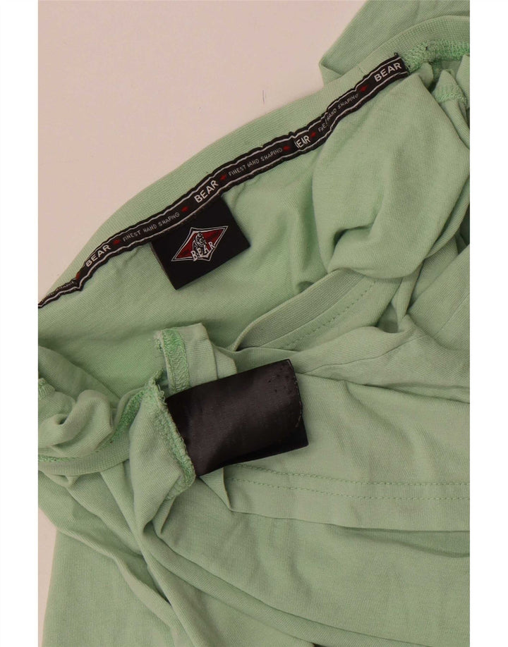 Bear T-Shirt Graphique Homme Vert Moyen