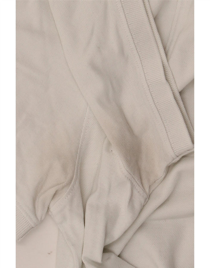 Tommy Hilfiger Polo Homme Blanc Moyen Coton