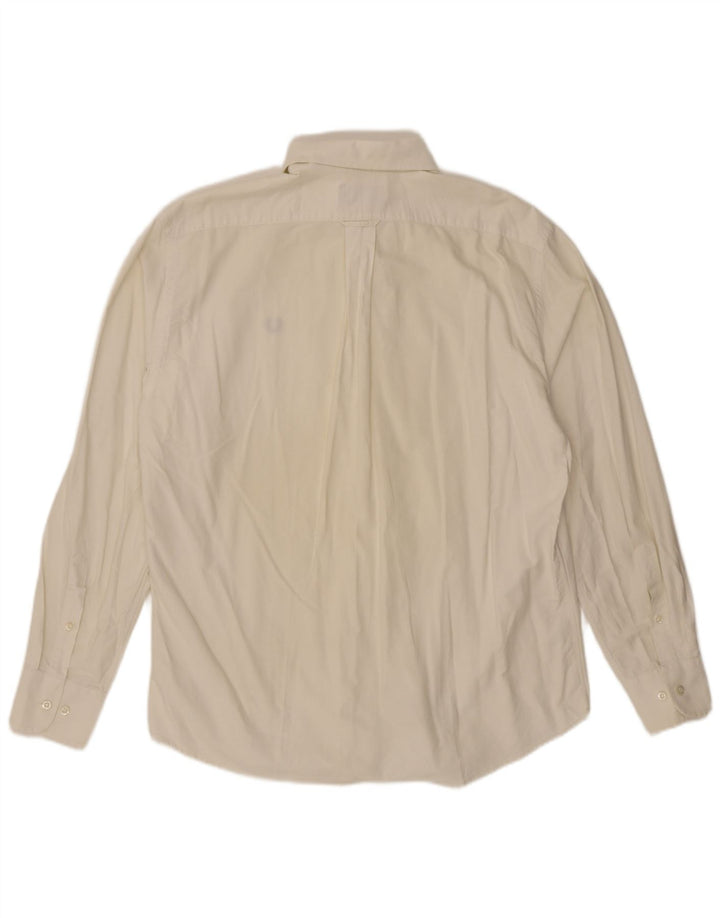 Fred Perry Chemise Homme 2XL Coton Blanc Cassé