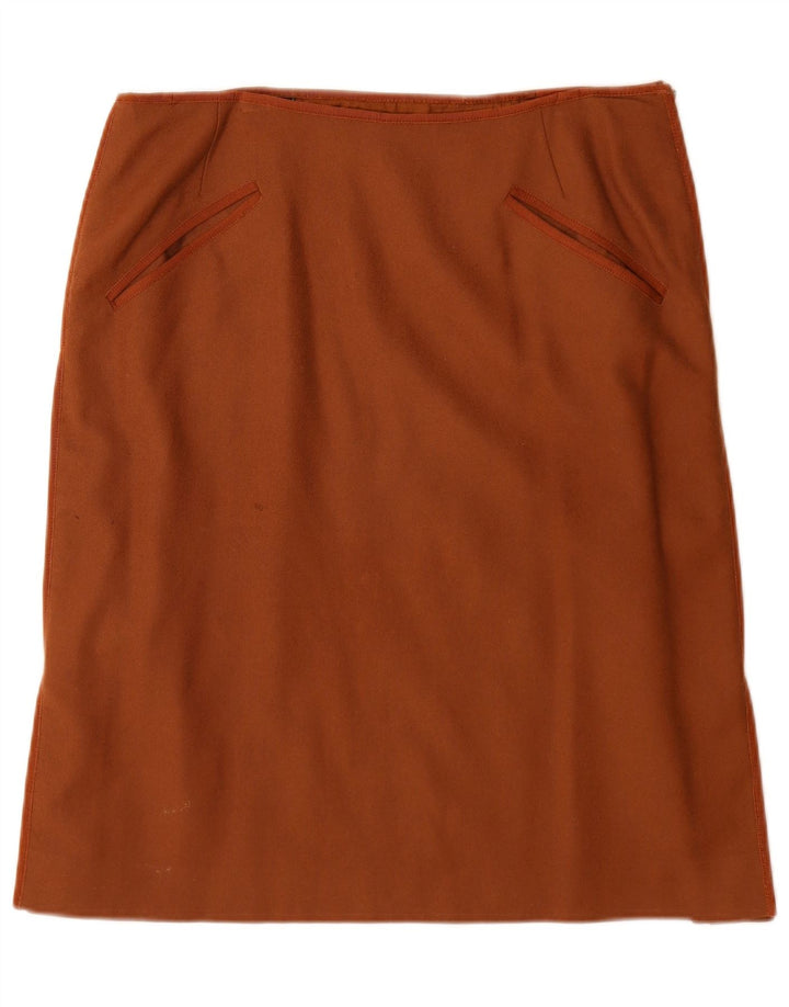 Giorgio Grati Jupe trapèze pour femme IT 46 Large W32 Marron