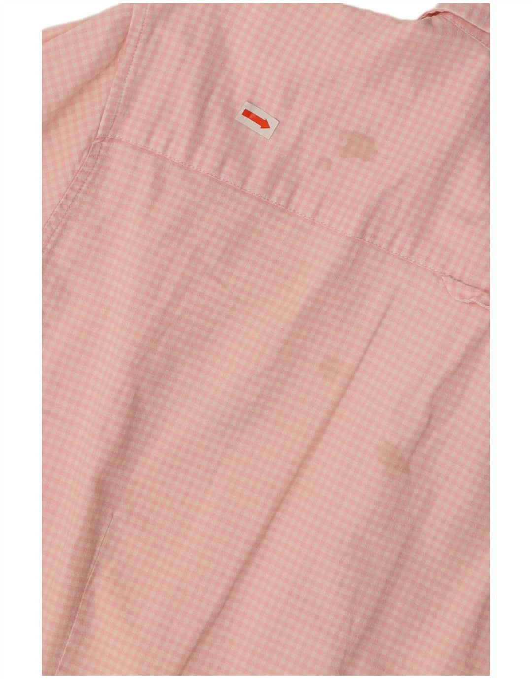 GANT Chemise à manches courtes pour femme UK 20 Large Vichy Rose