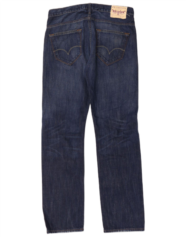 Levi's Jean Droit 504 Homme Bleu W33 L32 Coton