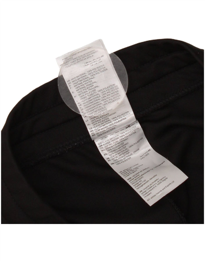 Reebok Pantalon de Survêtement Graphic Homme Petit Noir Polyester