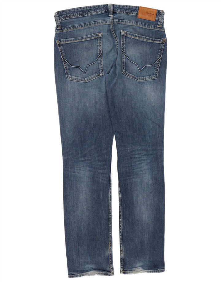 PEPE Jeans Jean Slim Homme W34 L34 Bleu Coton
