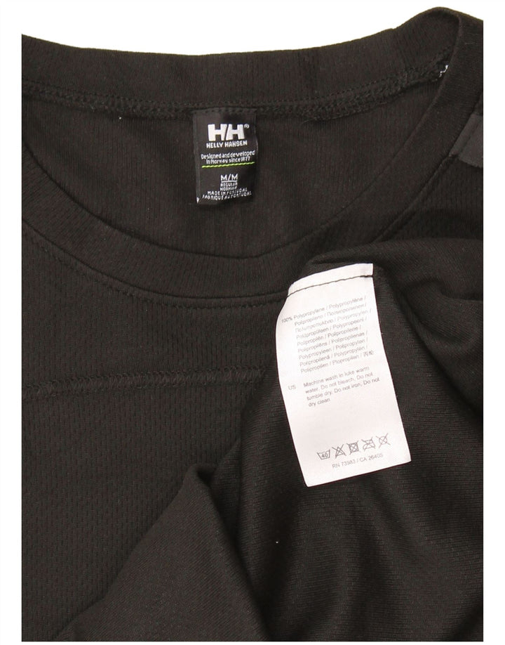 HELLY HANSEN Haut à manches longues pour homme en polyéthylène color block noir moyen