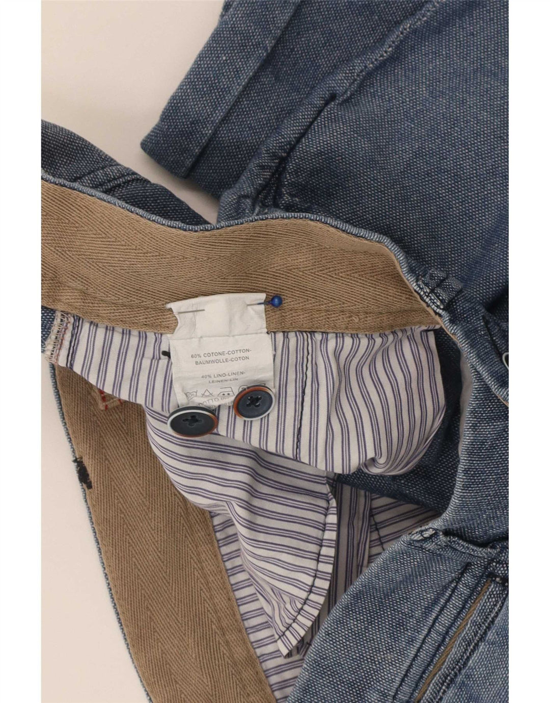 Refrigiwear Short Chino Regular Femme W30 Coton Bleu Moyen
