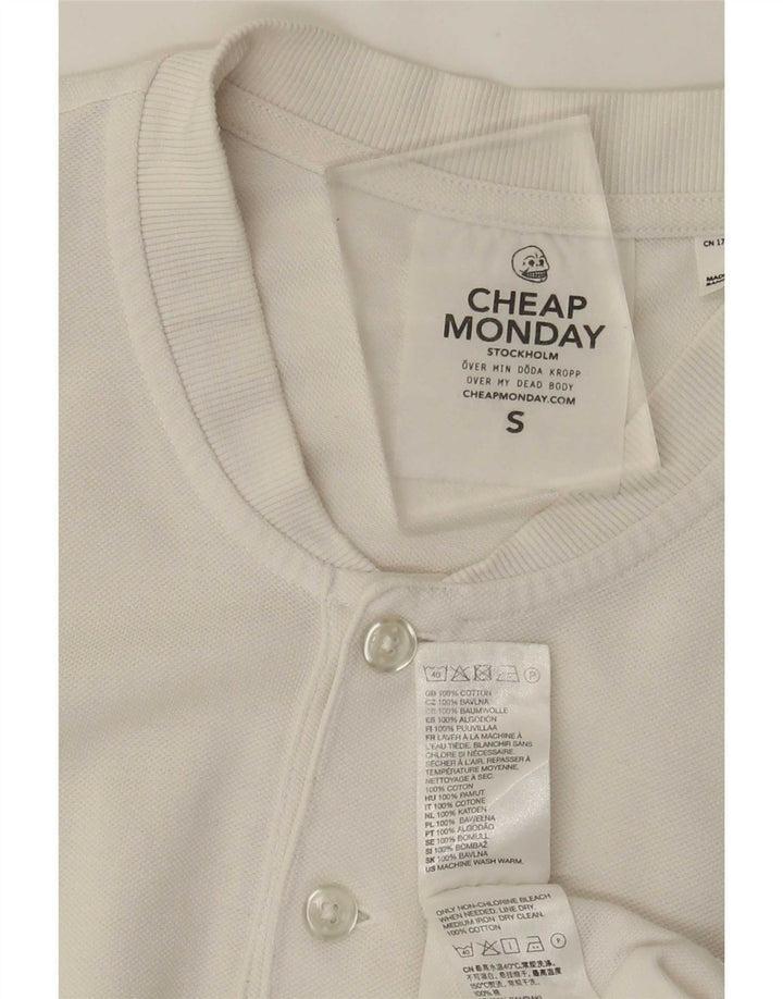 Cheap Monday T-Shirt Homme Petit Blanc Coton