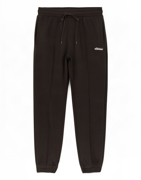 Ellesse Pantalon de survêtement pour femme Joggers UK 12 Medium Black Cotton