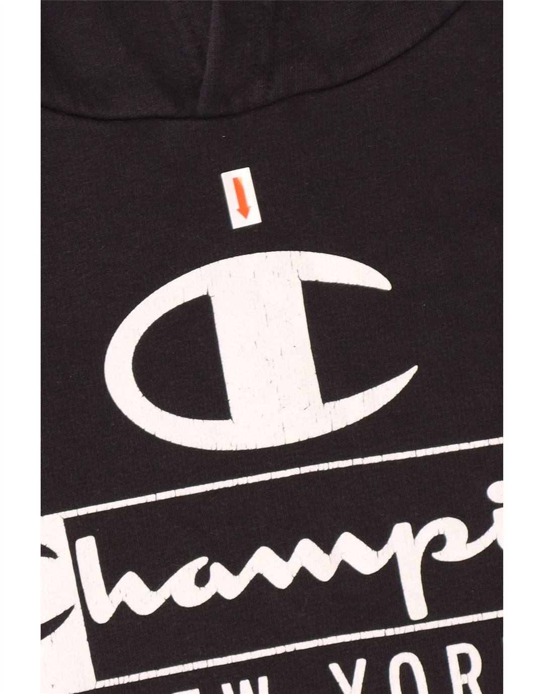 CHAMPION Pull à Capuche Graphique New York Homme 2XL Noir Coton