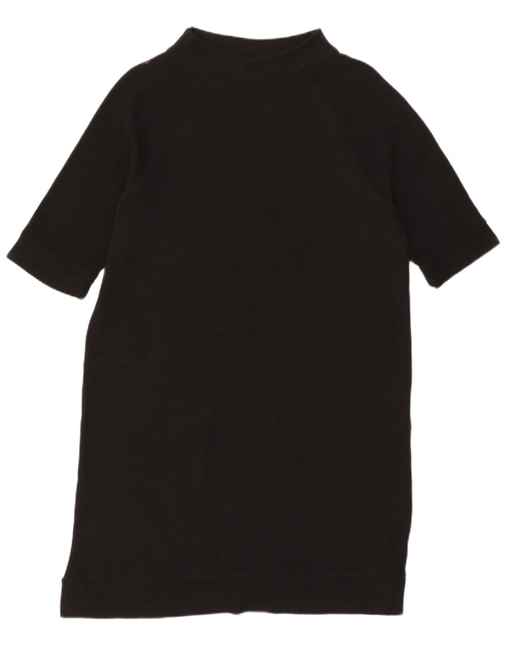 French Connection Robe basique pour femme UK 42 Medium Noir Viscose