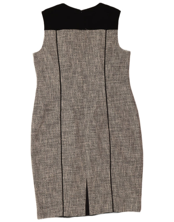 L.K. Bennett Robe fourreau sans manches pour femme UK 18 XL Gris Colorblock