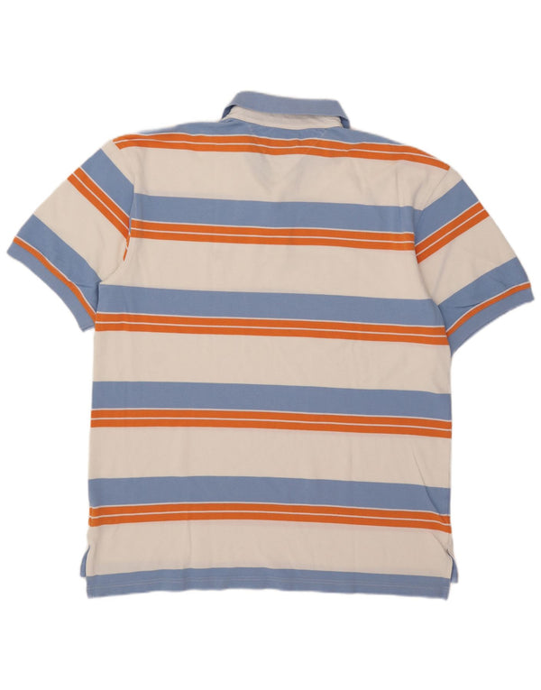 Tommy Hilfiger Polo Homme XL Coton Rayé Multicolore