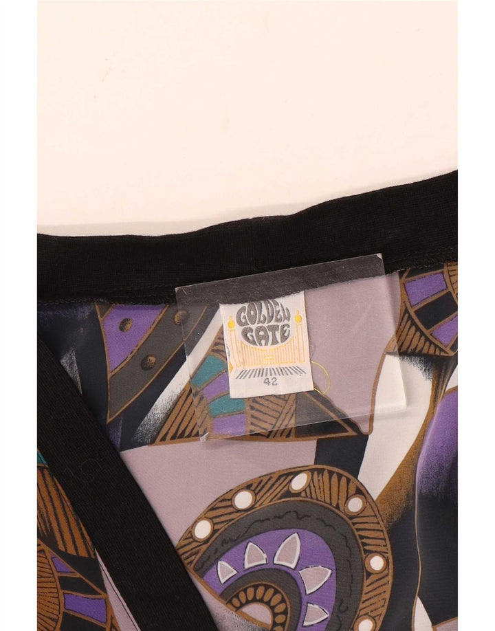 Golden Gate Chemisier Femme EU 42 Large Multicolore Géométrique