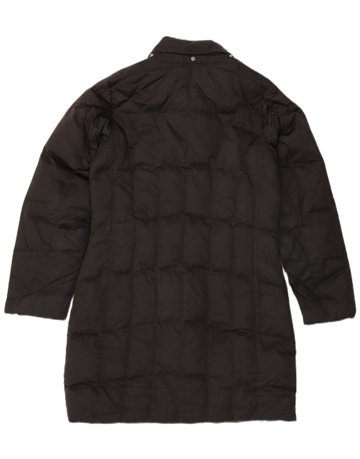 Eddie Bauer Manteau rembourré surdimensionné pour femme UK 10 Petit Noir Polyester