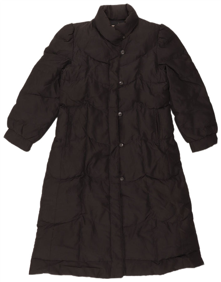 LONDON FOG Manteau rembourré pour femme US 8 Medium Noir